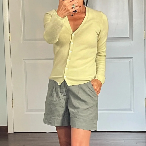 Ann Taylor Sweaters - Ann Taylor 100% cashmere v neck cardigan sweater size XS